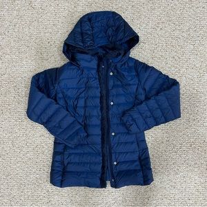Women down jacket, light weight, 90% down fill